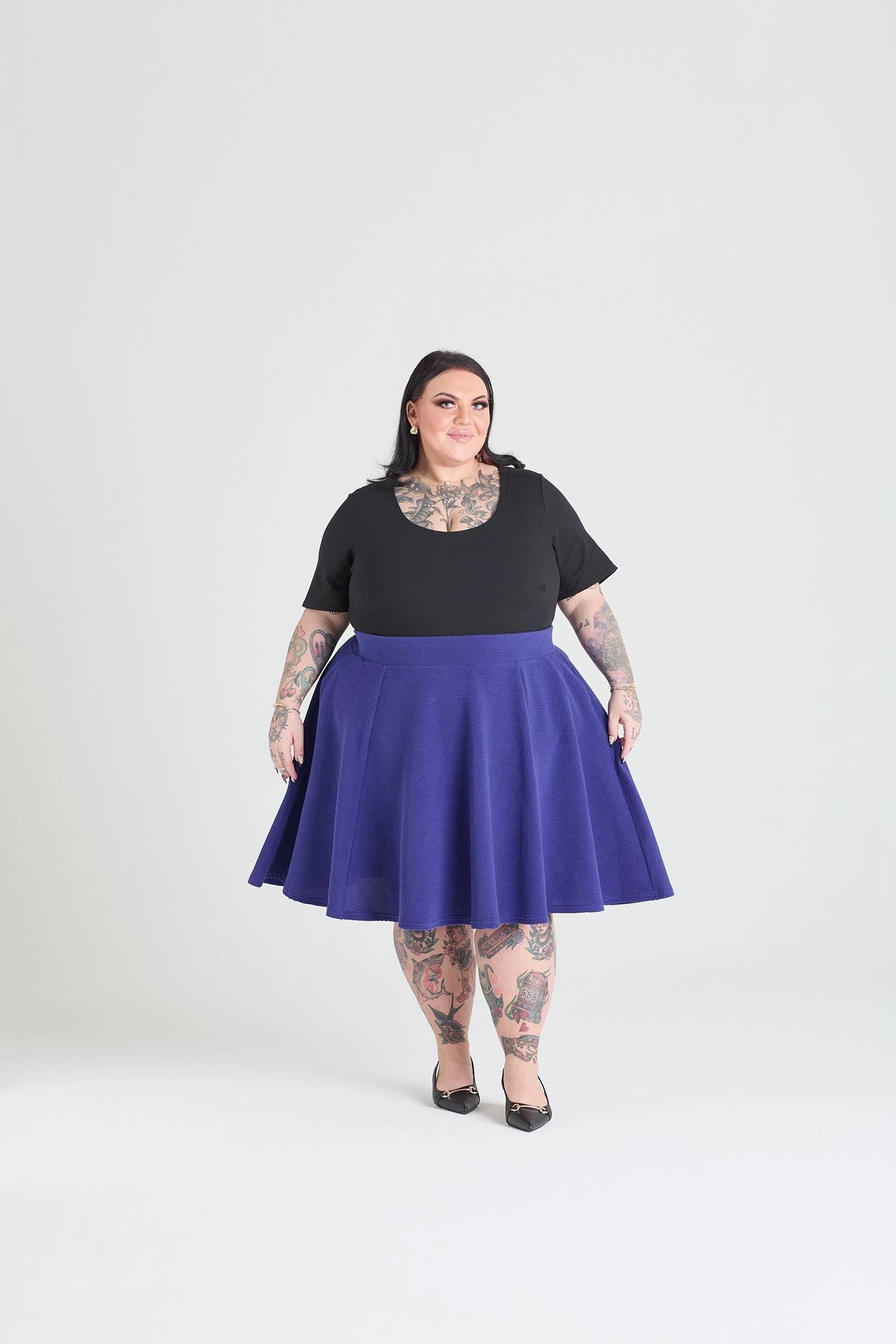 Ottoman Flare Skirt - Aretha