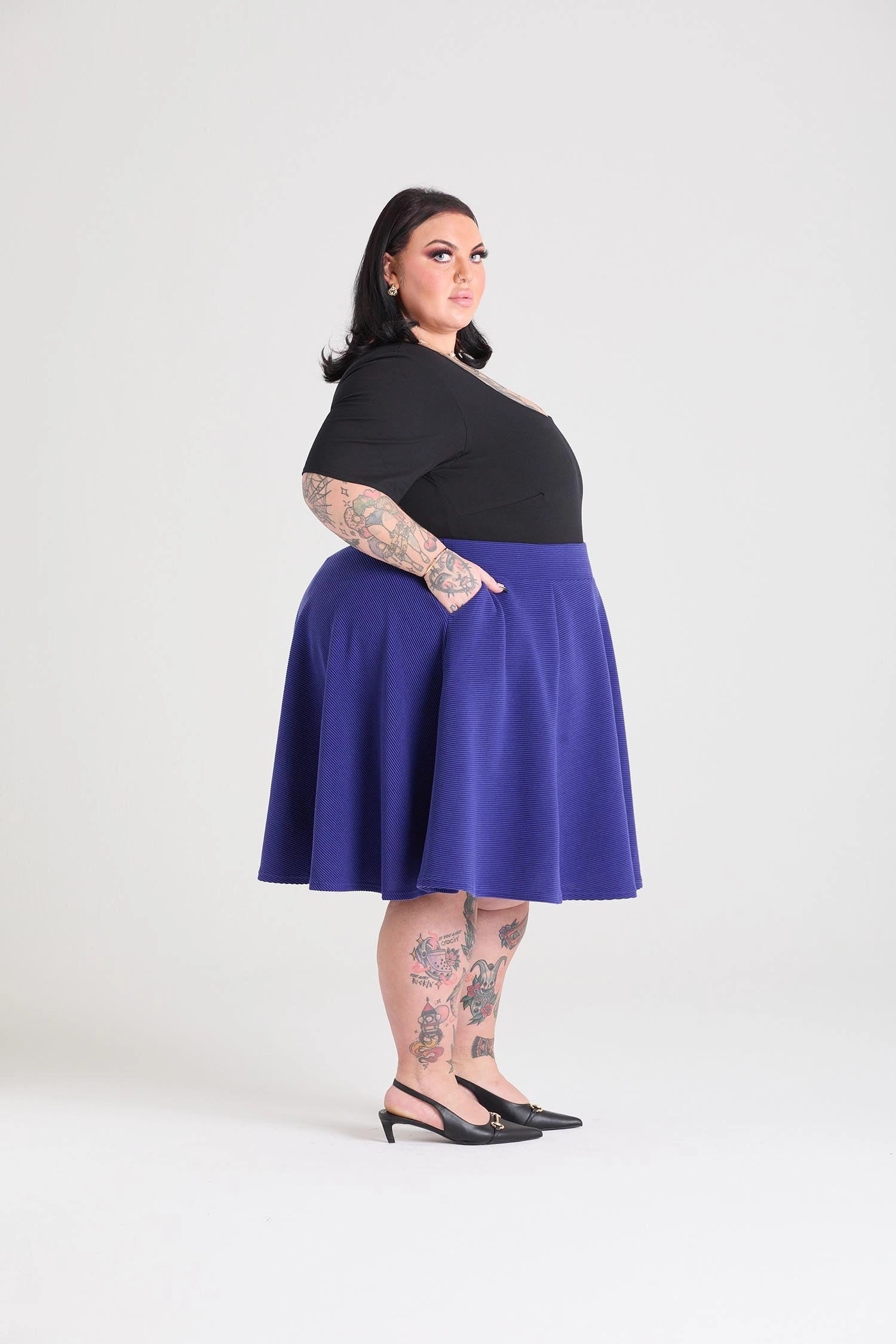 Ottoman Flare Skirt - Aretha