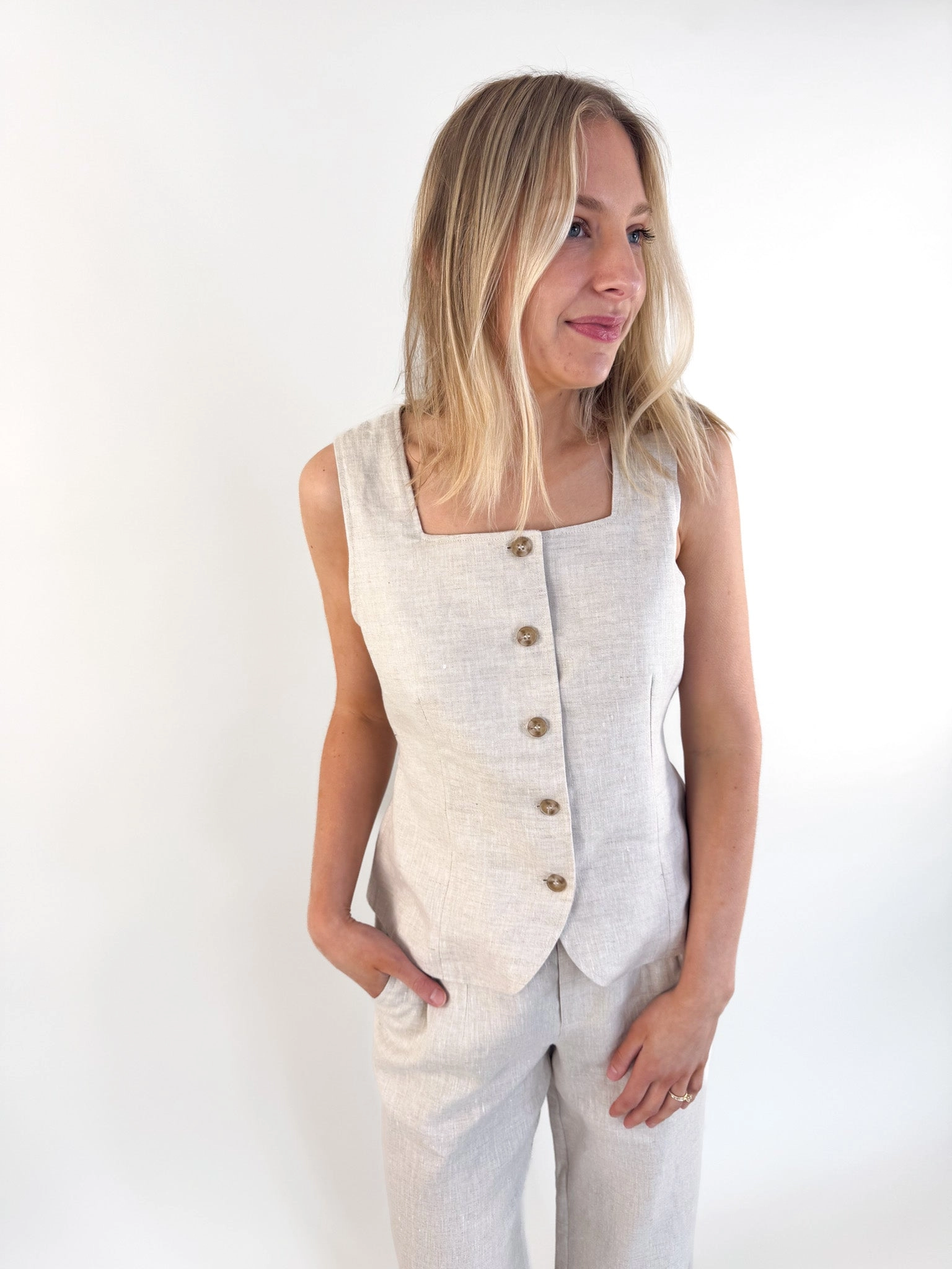 Outsmart Square Neck Vest