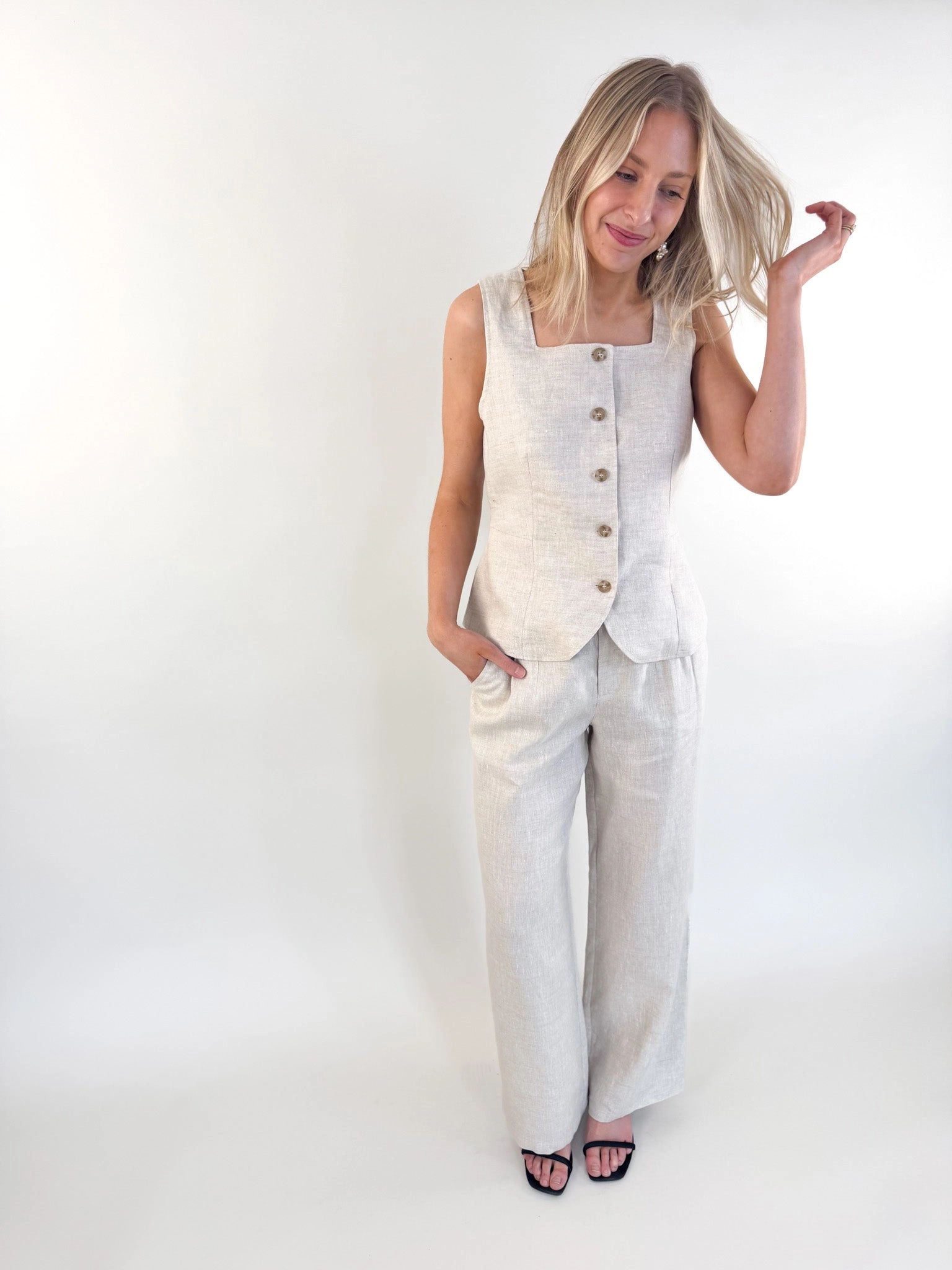 Outsmart Square Neck Vest