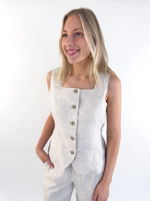 Outsmart Square Neck Vest