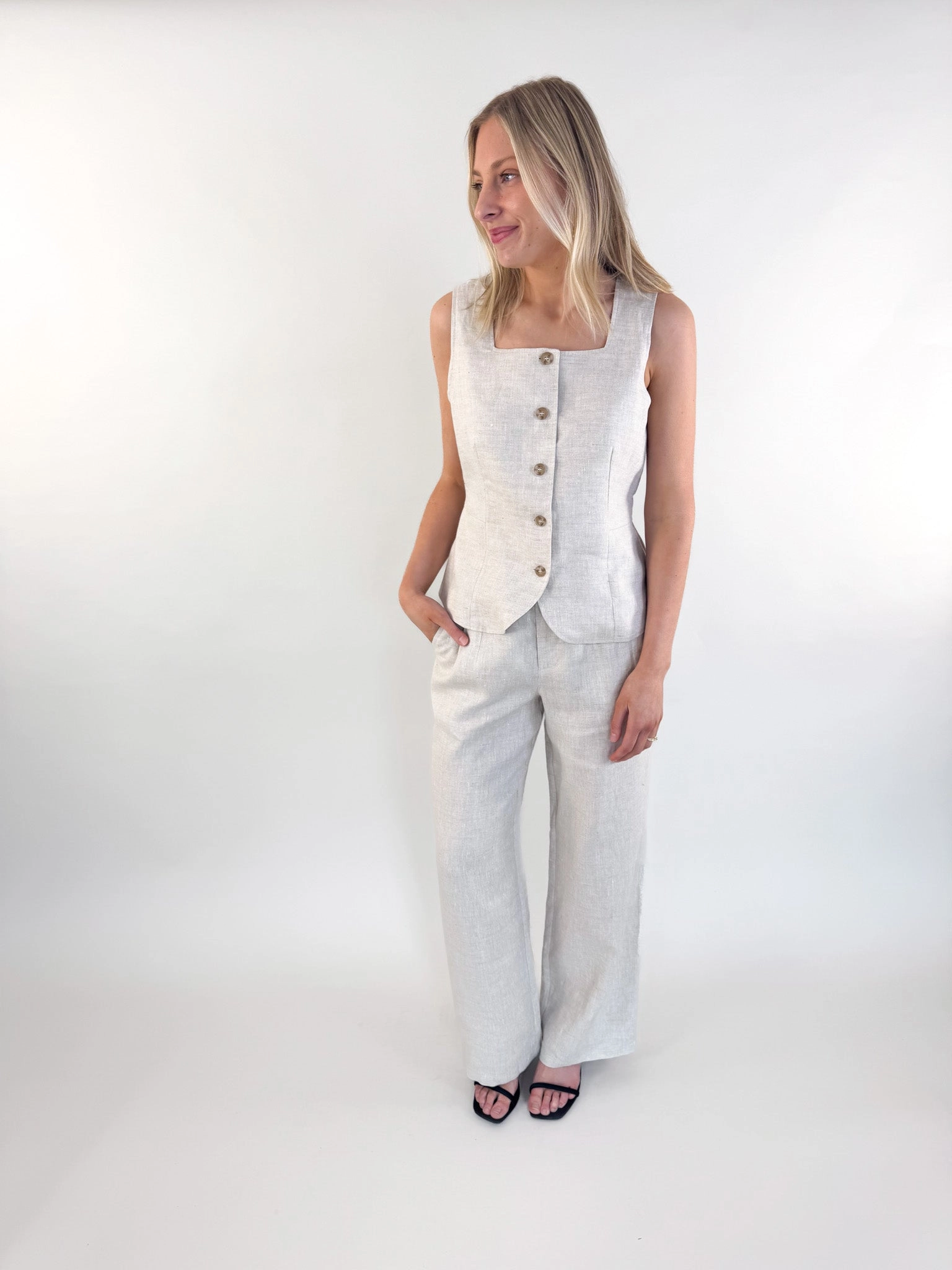 Outsmart Square Neck Vest
