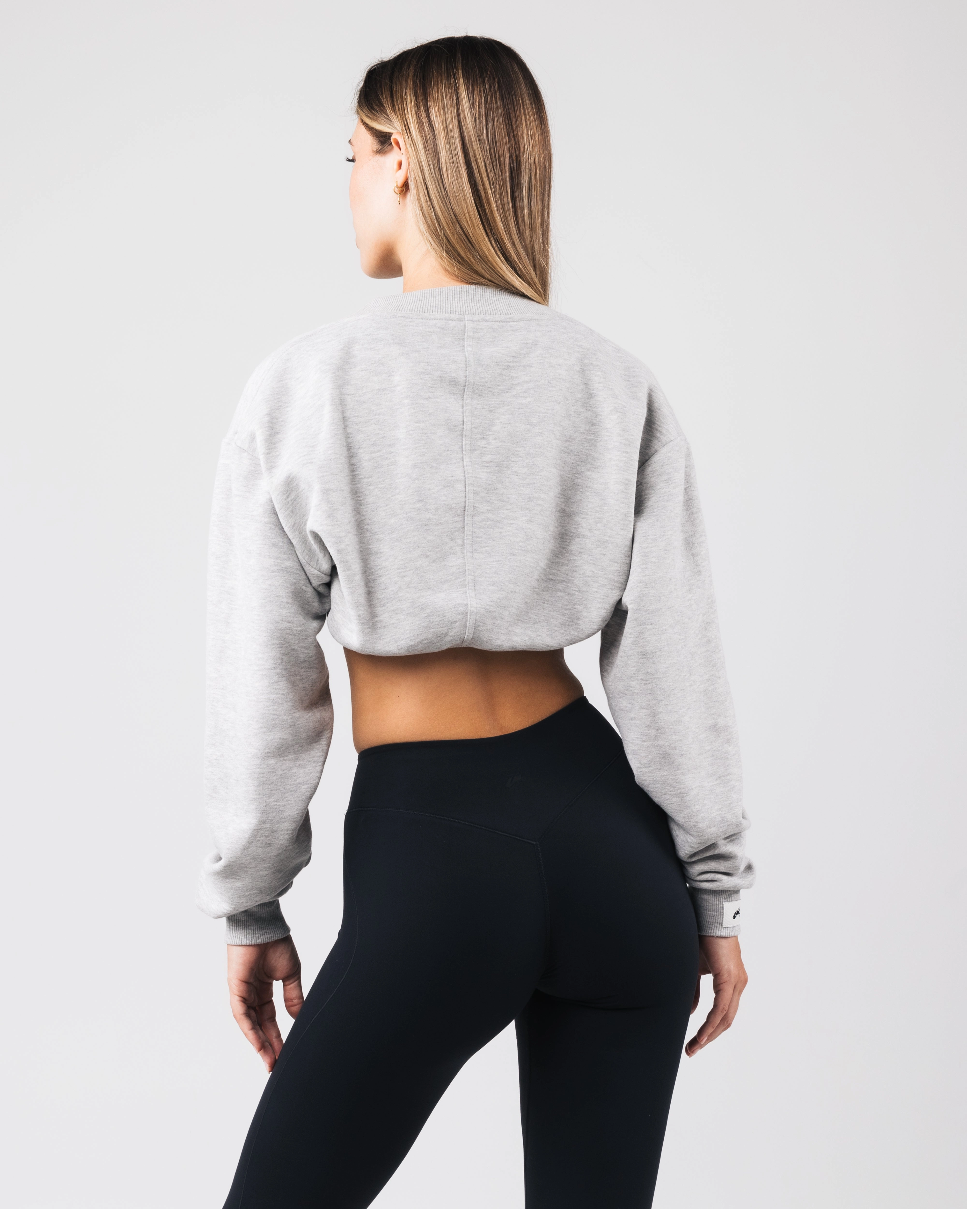 Overlay Shrug - Heather Cloud