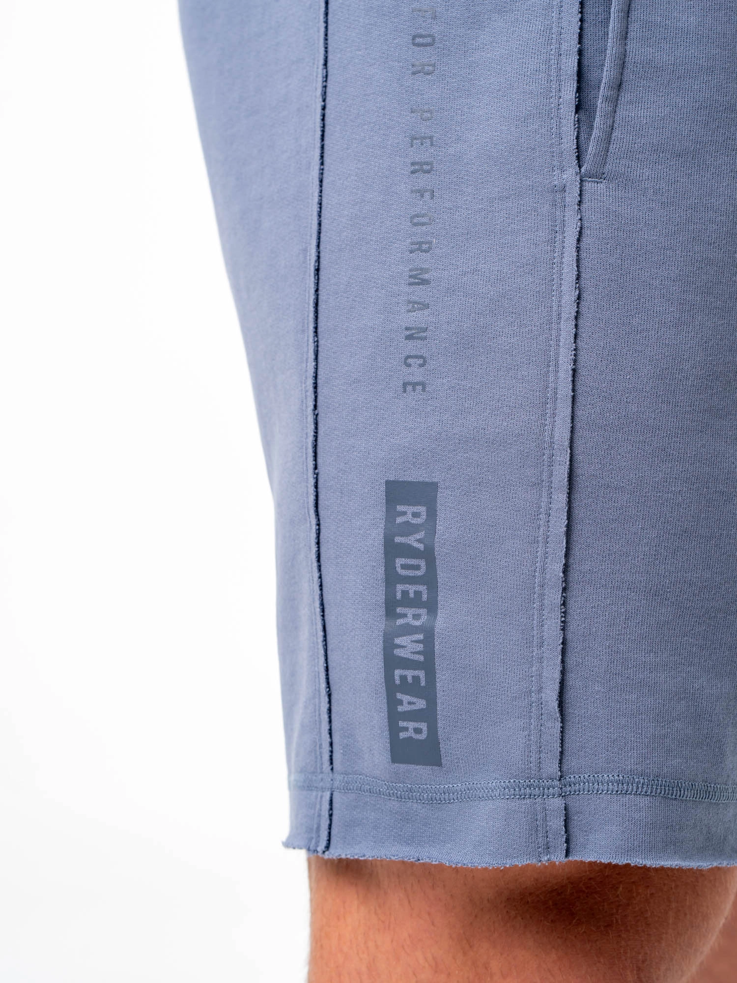 Pursuit Track Shorts - Denim Blue
