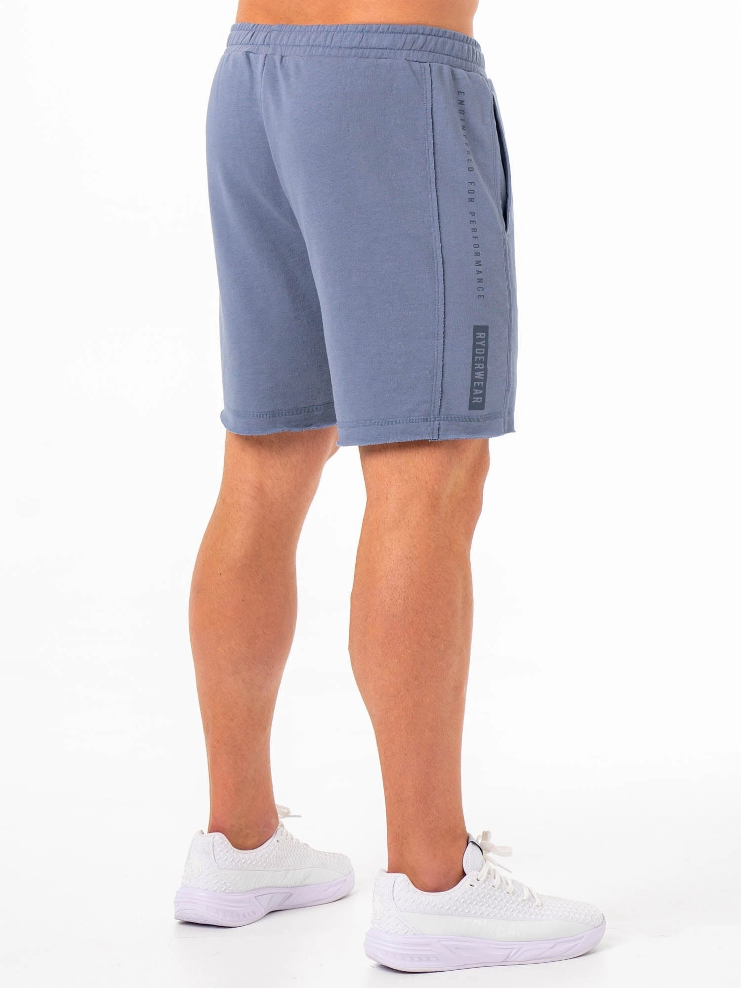 Pursuit Track Shorts - Denim Blue
