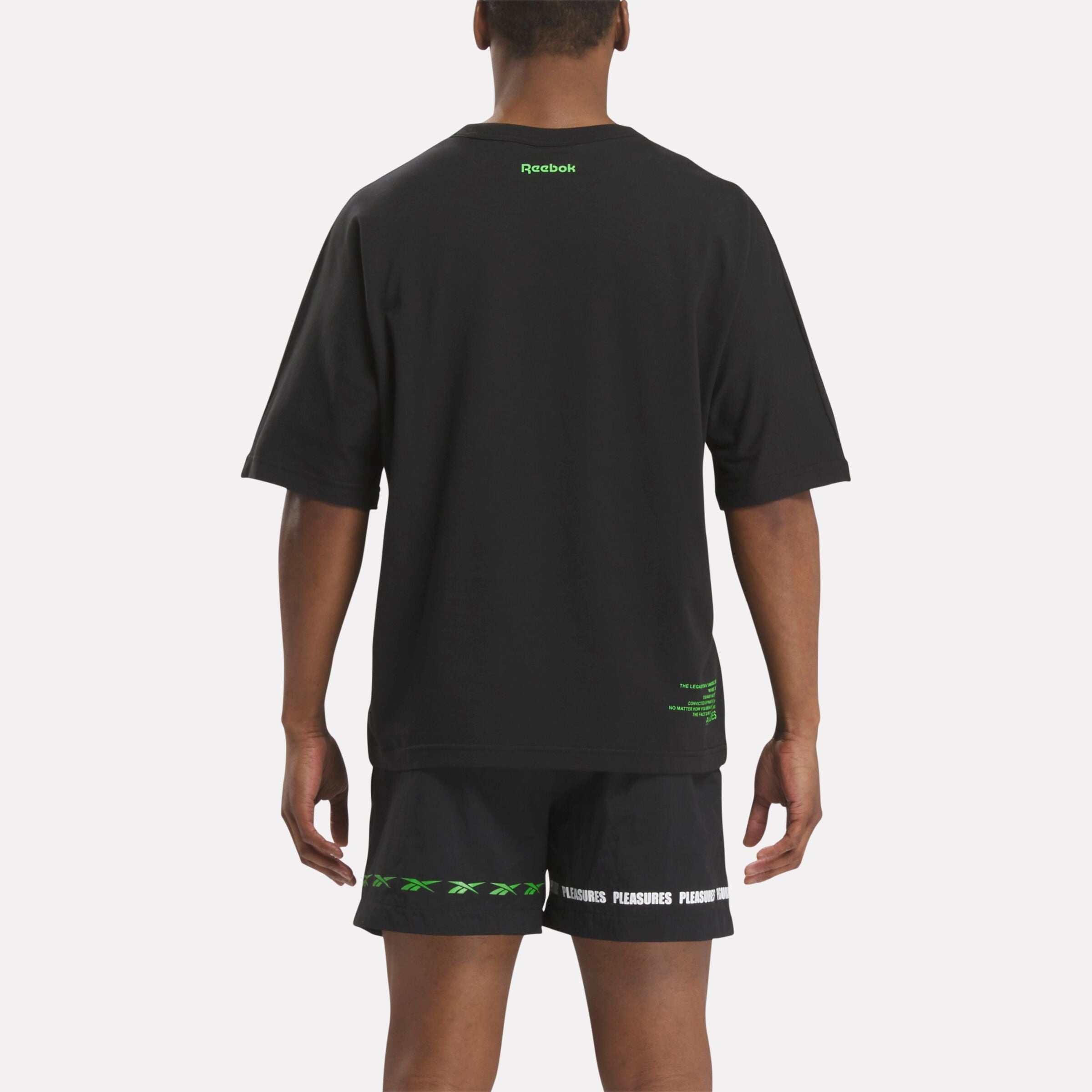 Reebok X Pleasures Tee Black