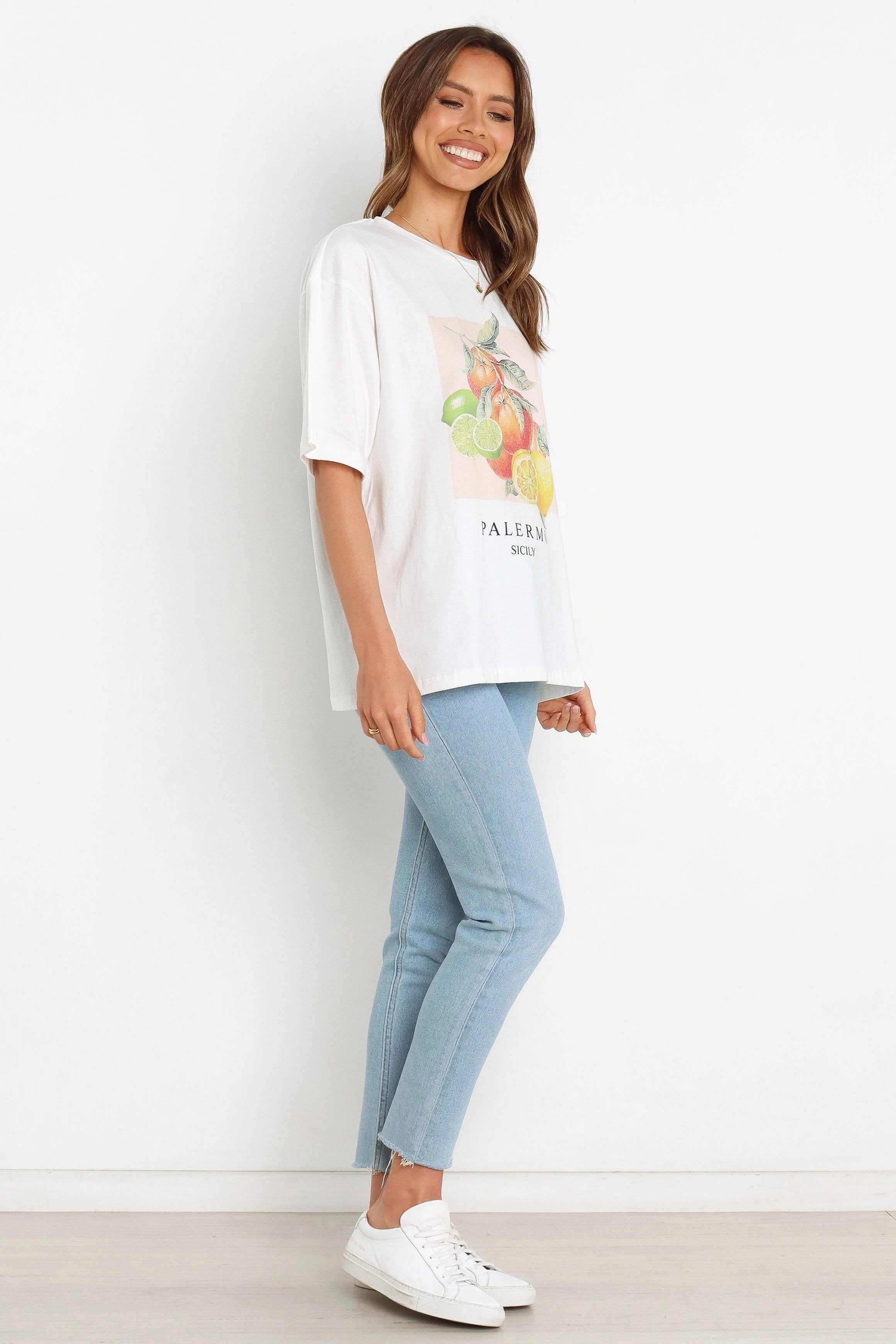 Sicily Tee - White