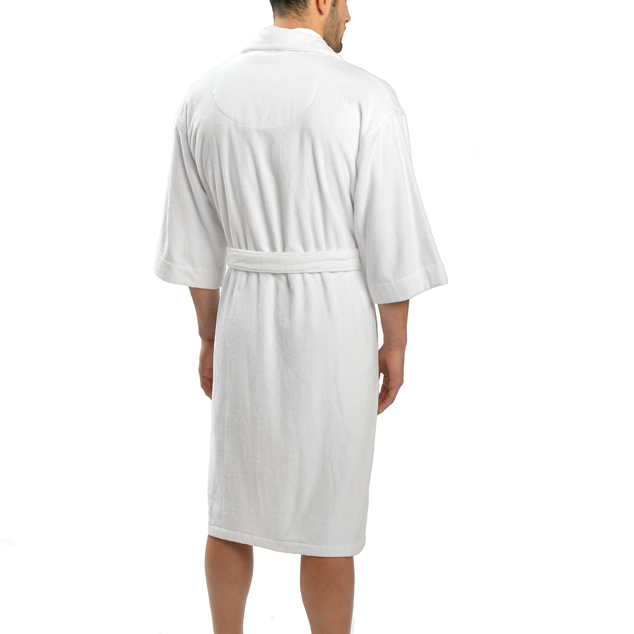 Solid Terry Velour Shawl Robe
