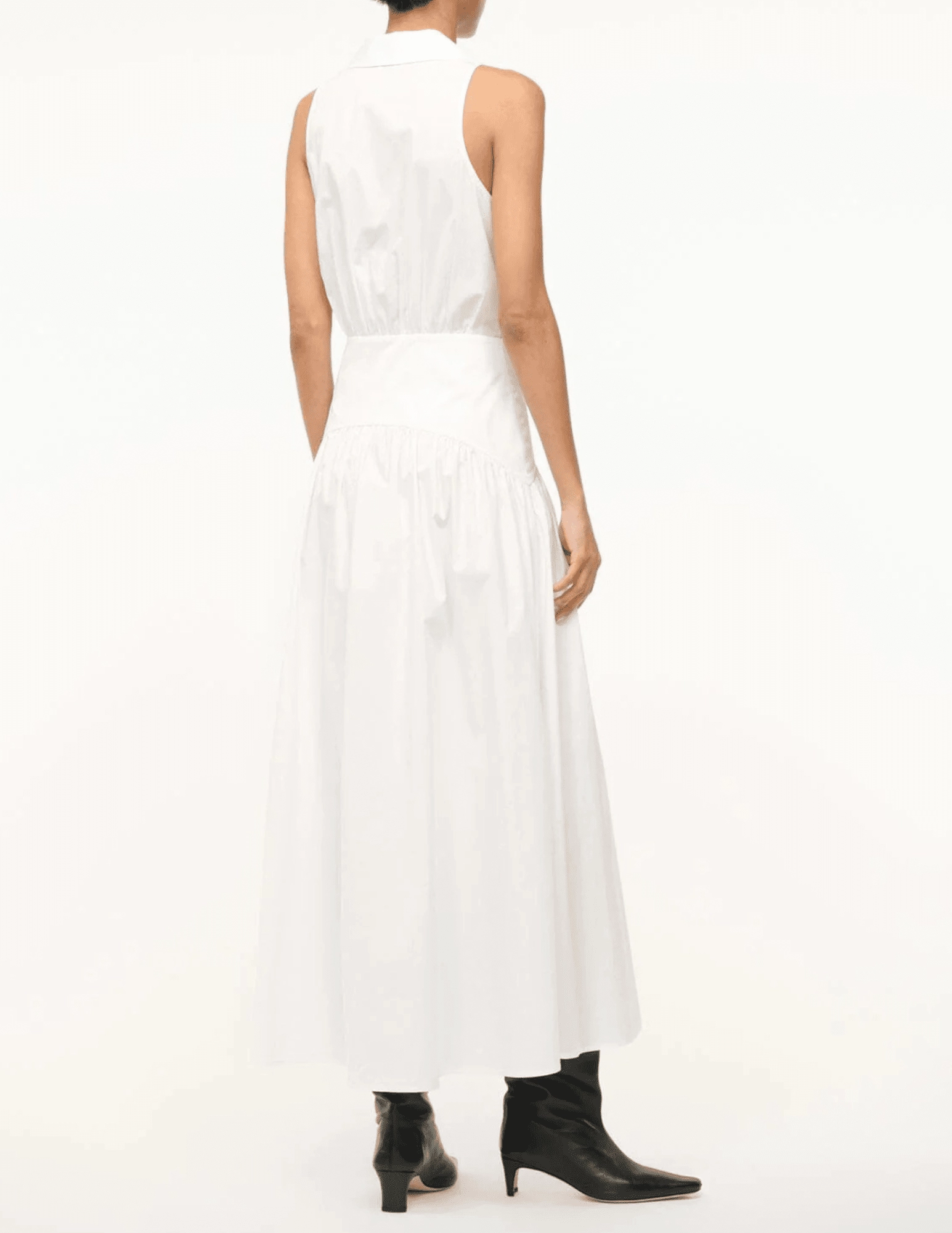 STAUD Romy Midi Shirt Dress
