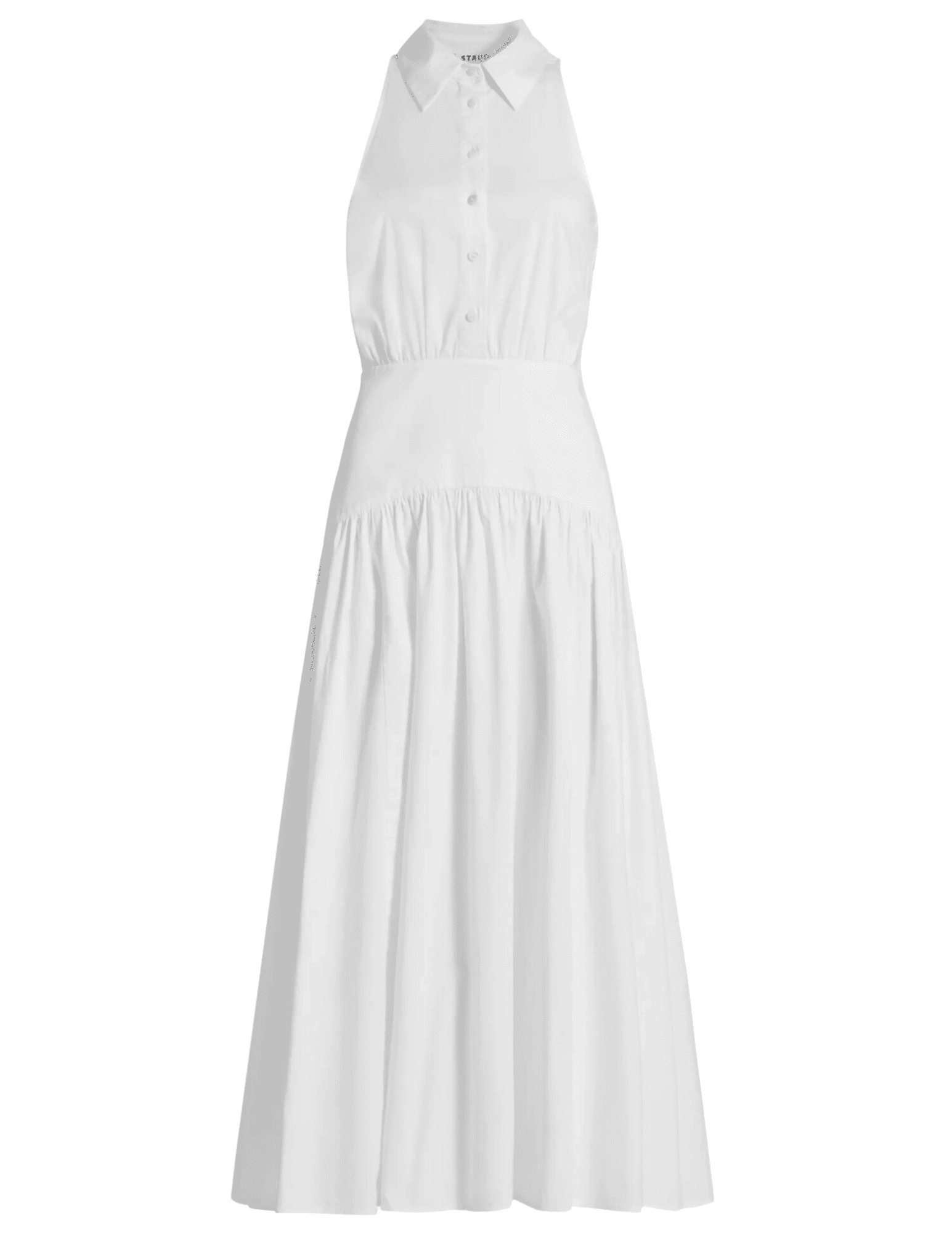 STAUD Romy Midi Shirt Dress