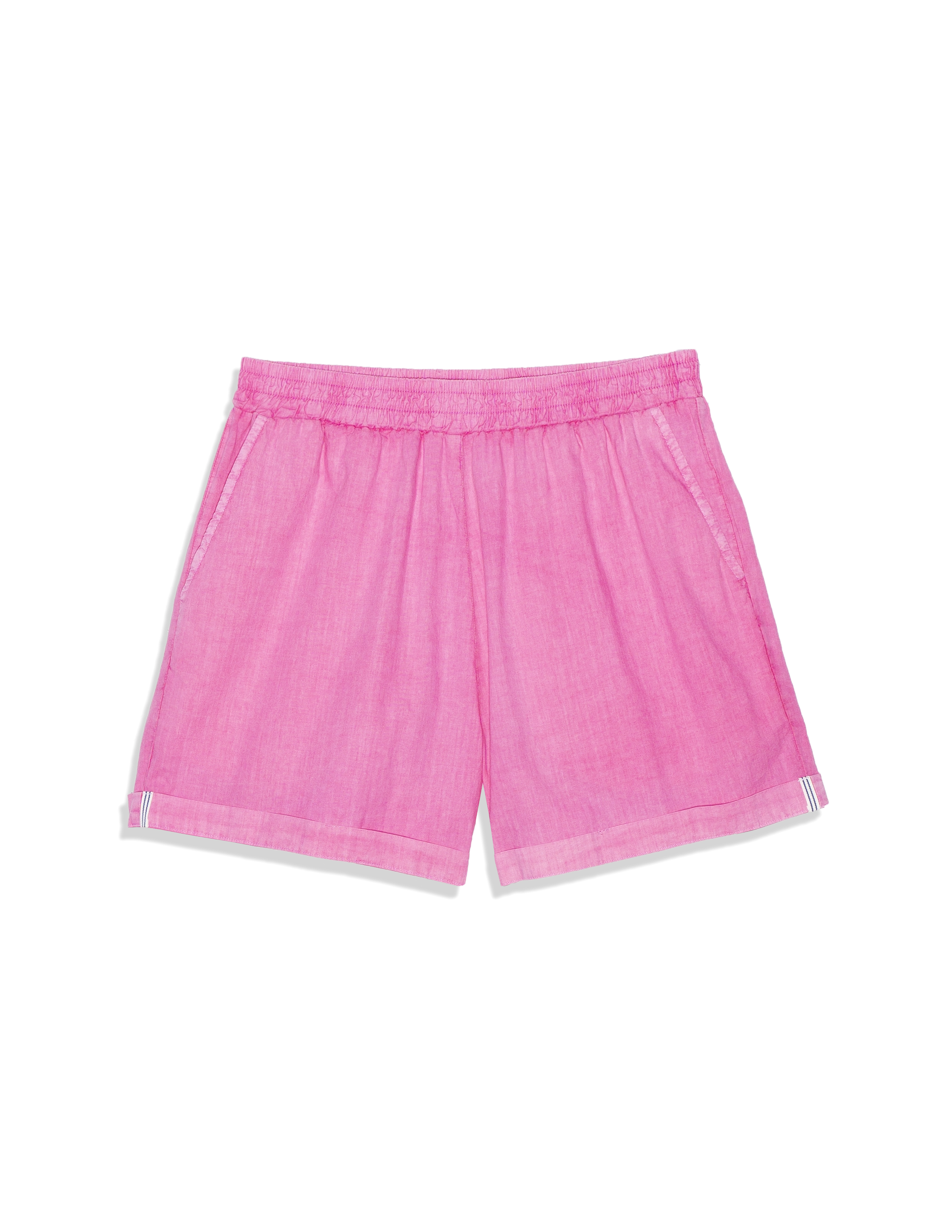 Sundry Voile Button Down & Boxer Shorts Set in Pigment Magenta
