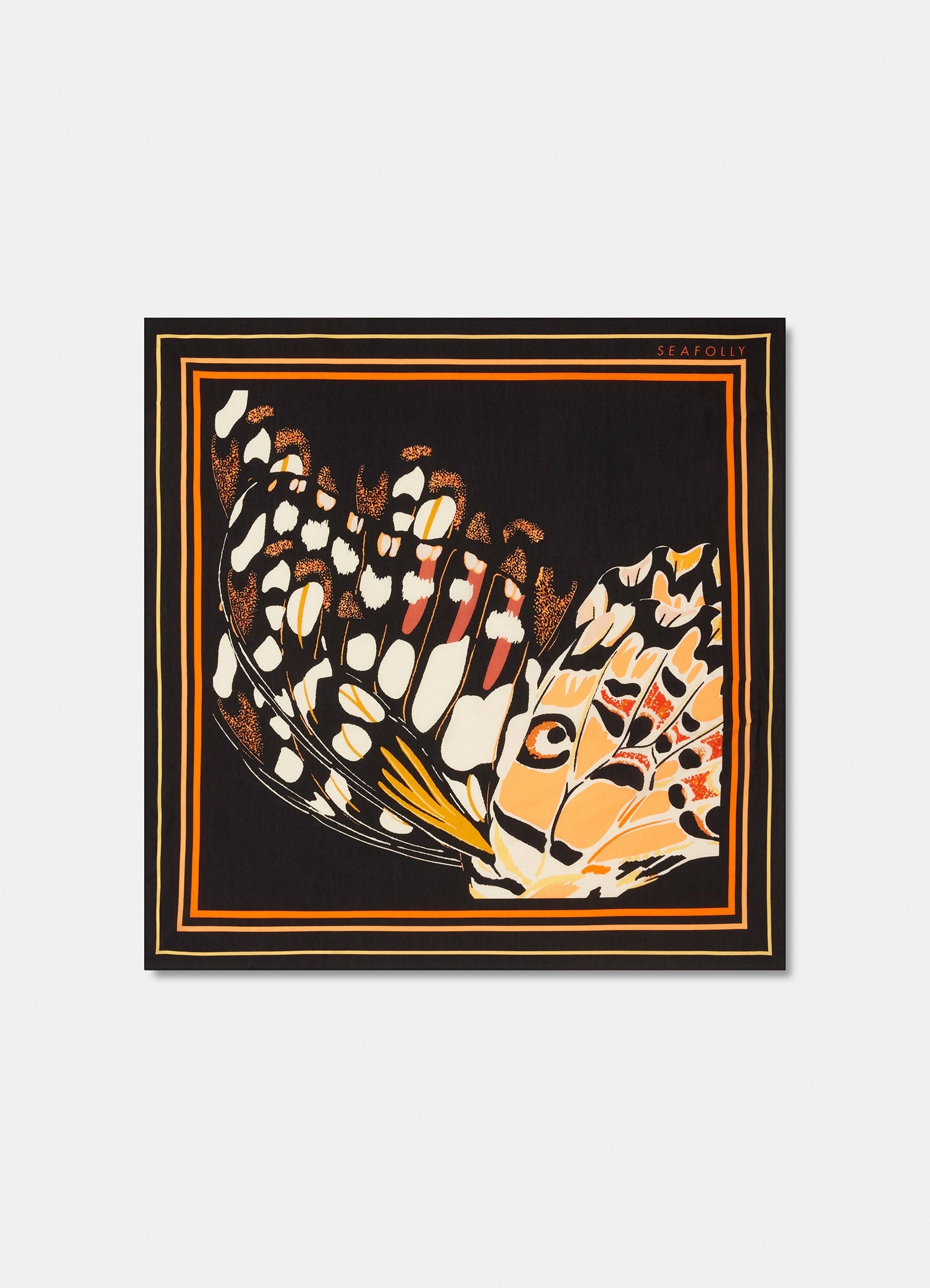 Take Flight Scarf - Mandarin
