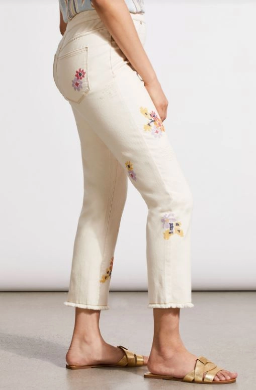The Audrey Embroidered Jeans | Tribal