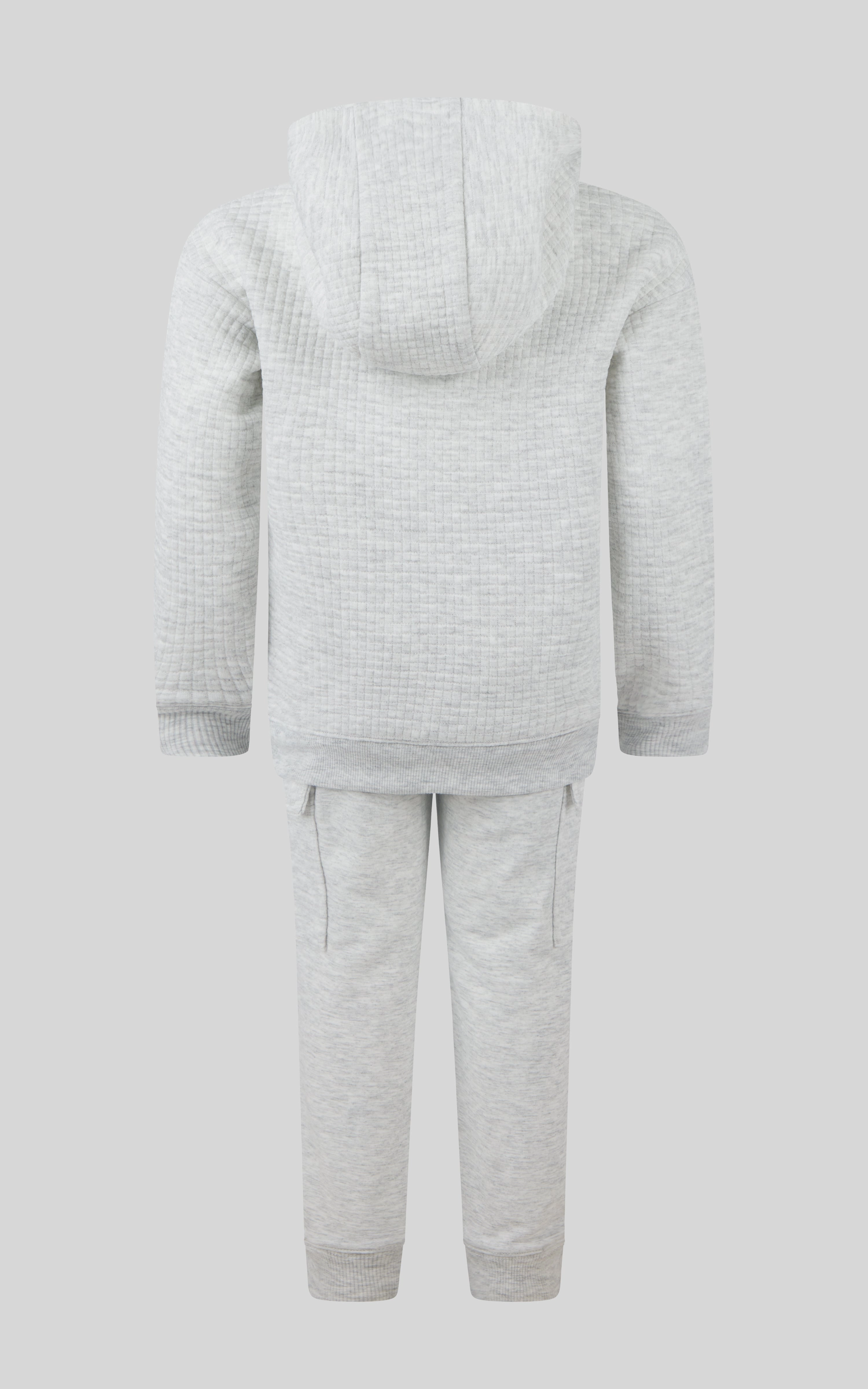 Toddler Boys 2 PC Quilted Hoodie and Jogger Set