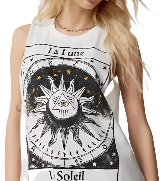 Truly Madly Deeply La Lune Tank Top