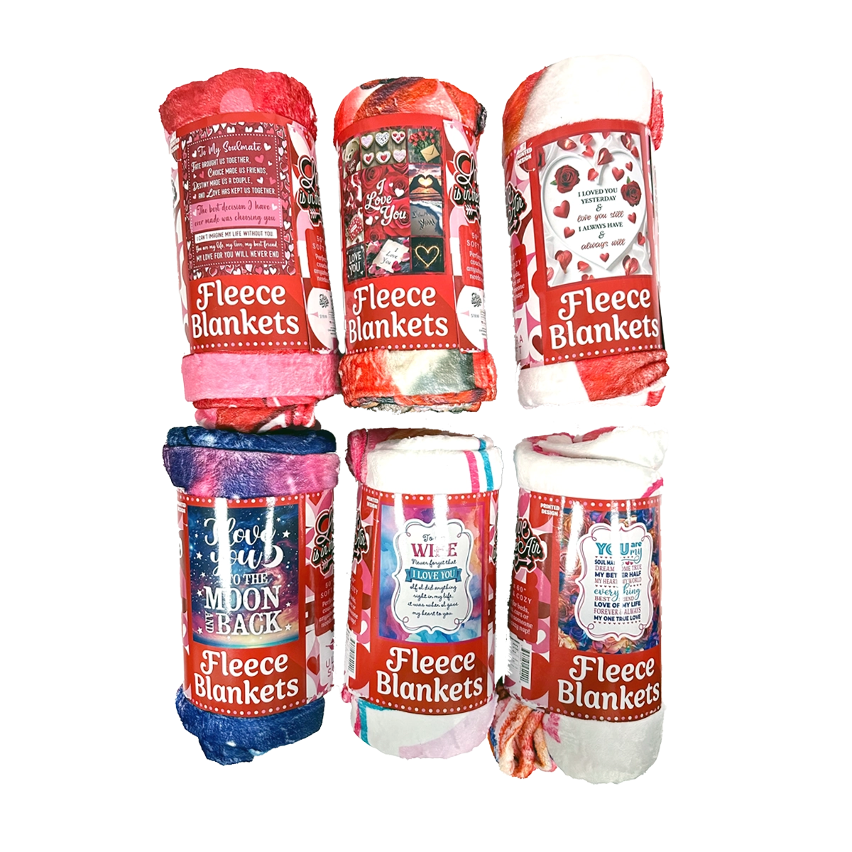 Valentine's Day Rose Plush and Gift Assortment Floor Display - 58 Pieces Per Retail Ready Display 88575
