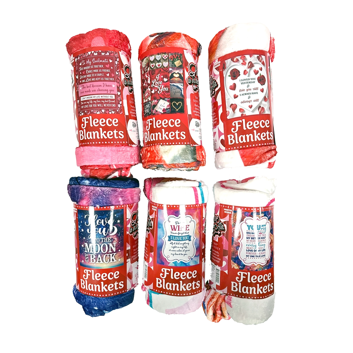 Valentine's Day Rose Plush and Gift Assortment Floor Display - 58 Pieces Per Retail Ready Display 88576