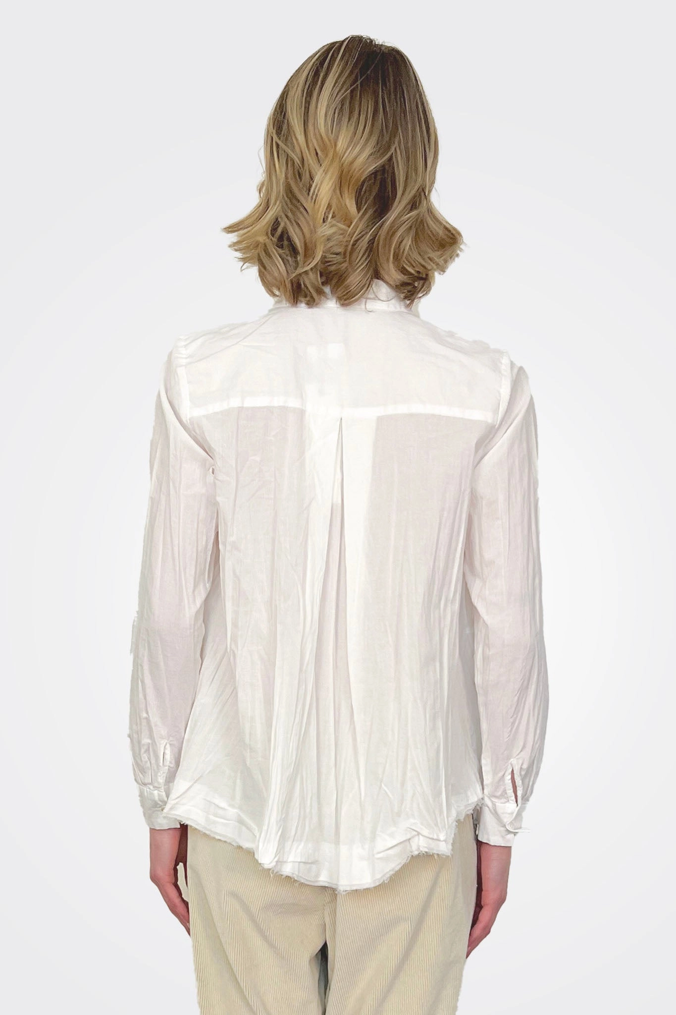 Washed Lawn Blouse - Off White