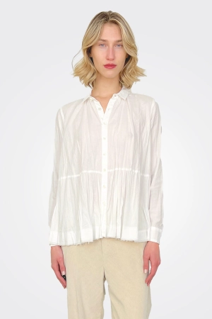 Washed Lawn Blouse - Off White