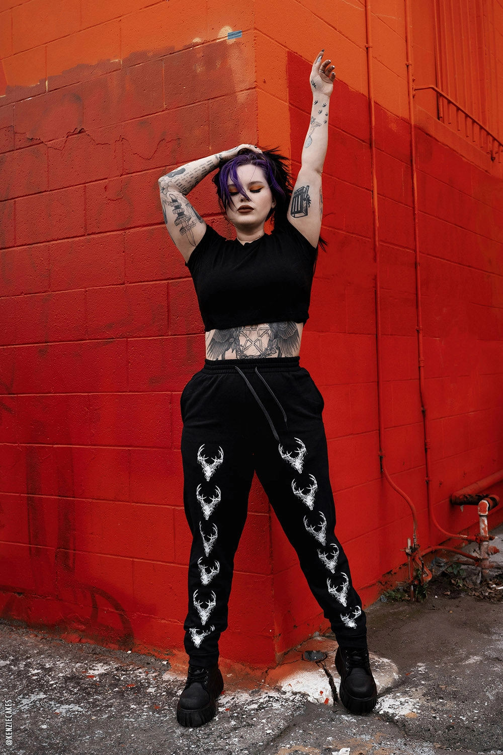 Wendigo Skull Joggers