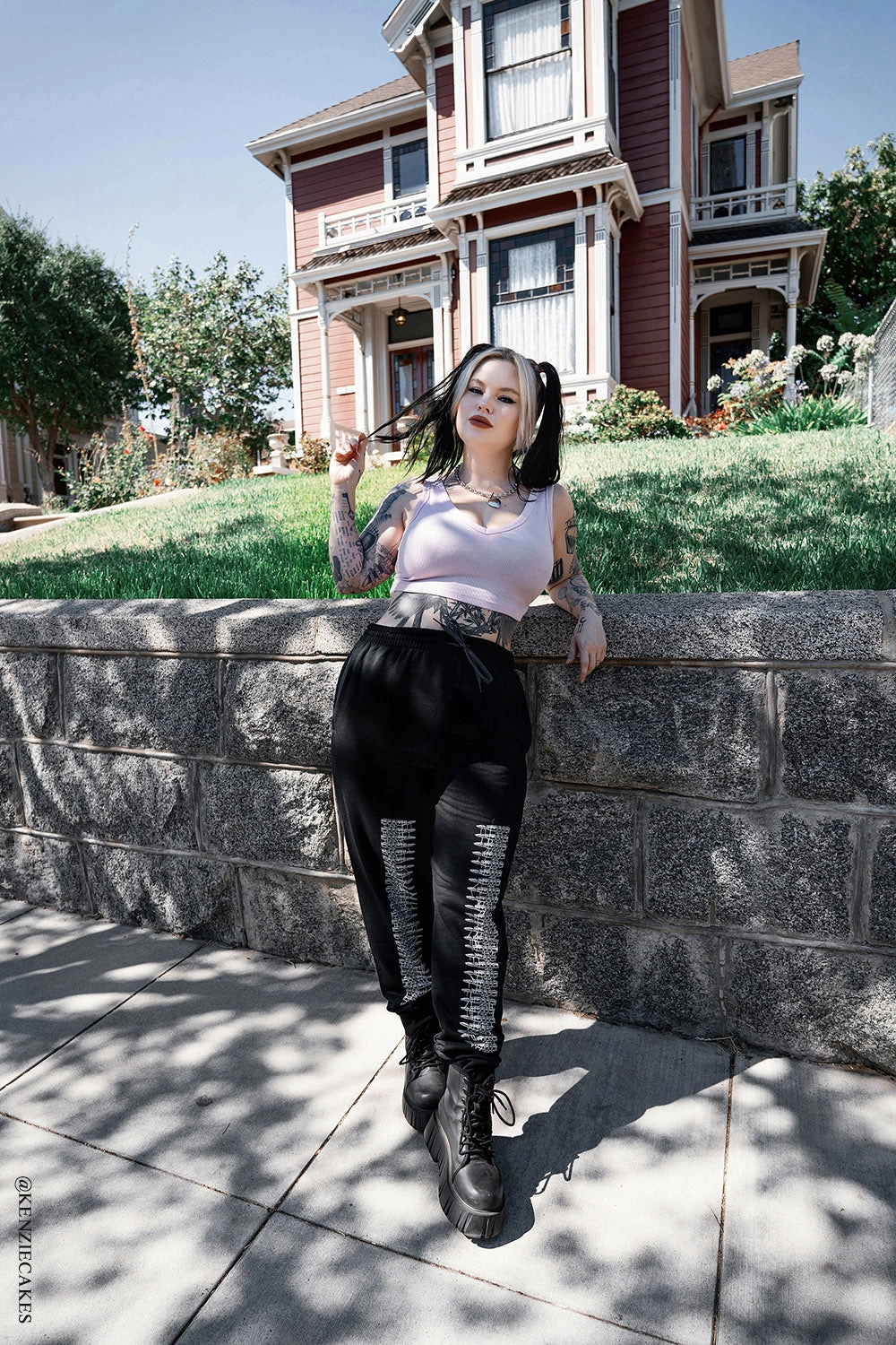 Western Goth Bullet Joggers