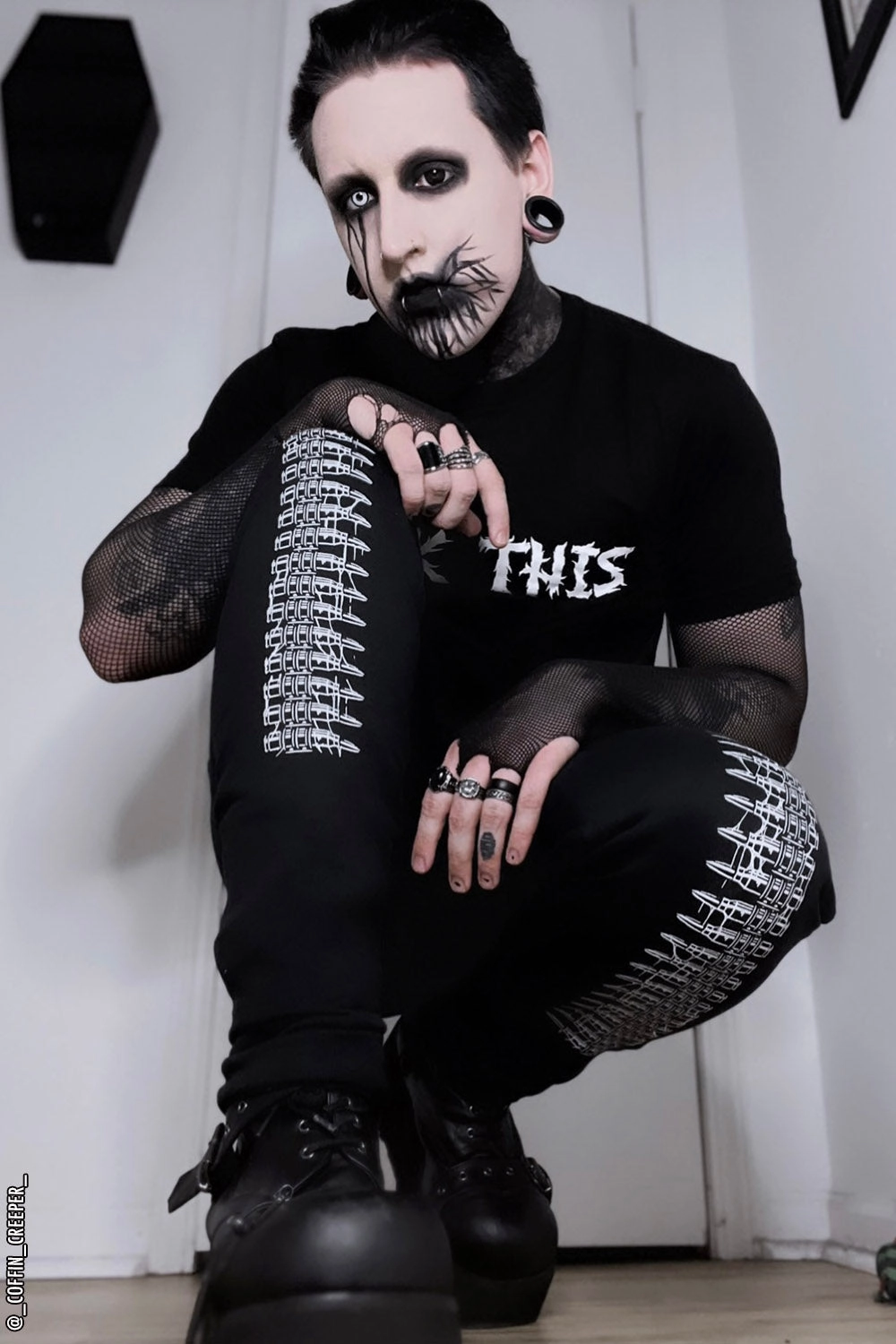 Western Goth Bullet Joggers