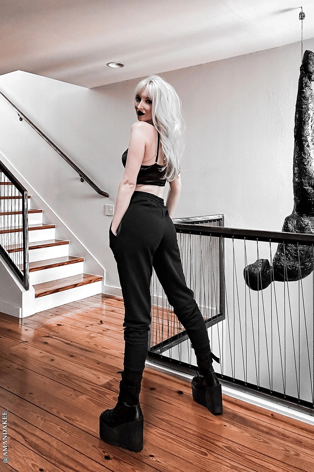 Western Goth Bullet Joggers