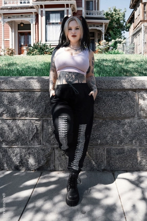 Western Goth Bullet Joggers