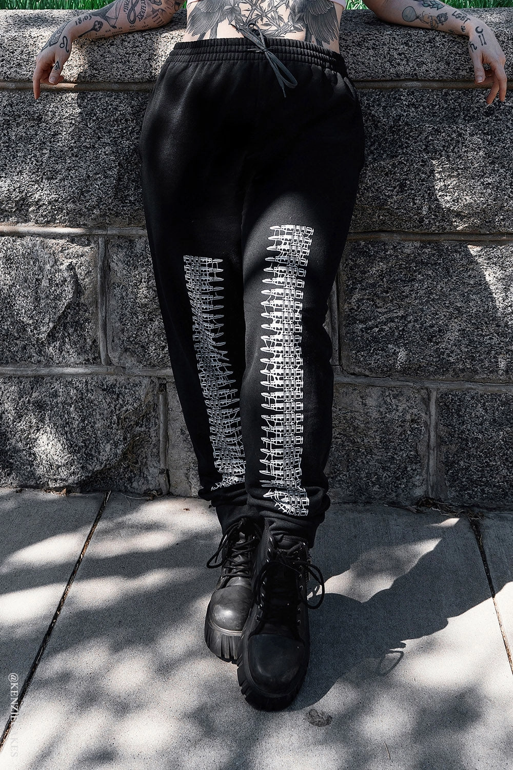 Western Goth Bullet Joggers