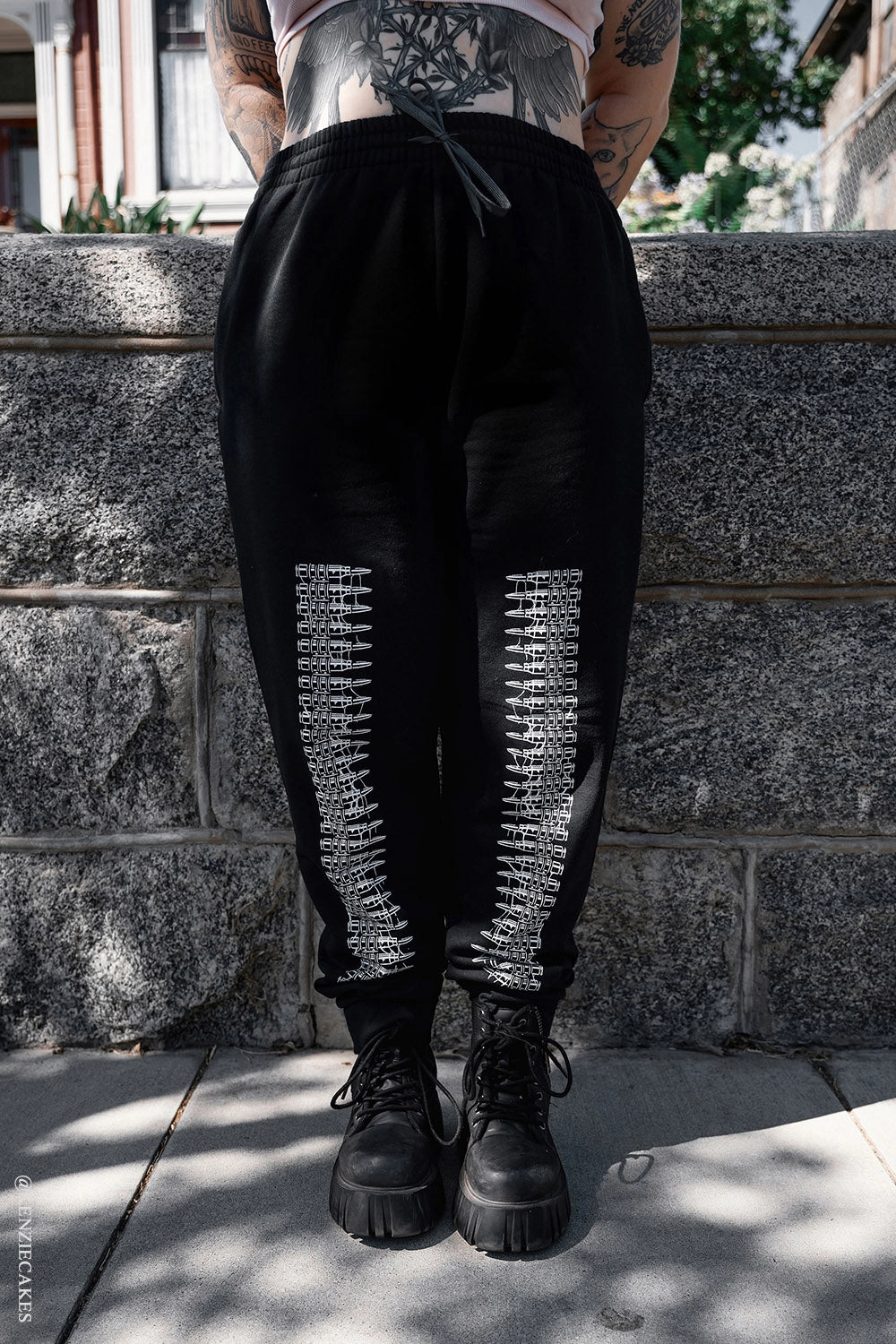 Western Goth Bullet Joggers