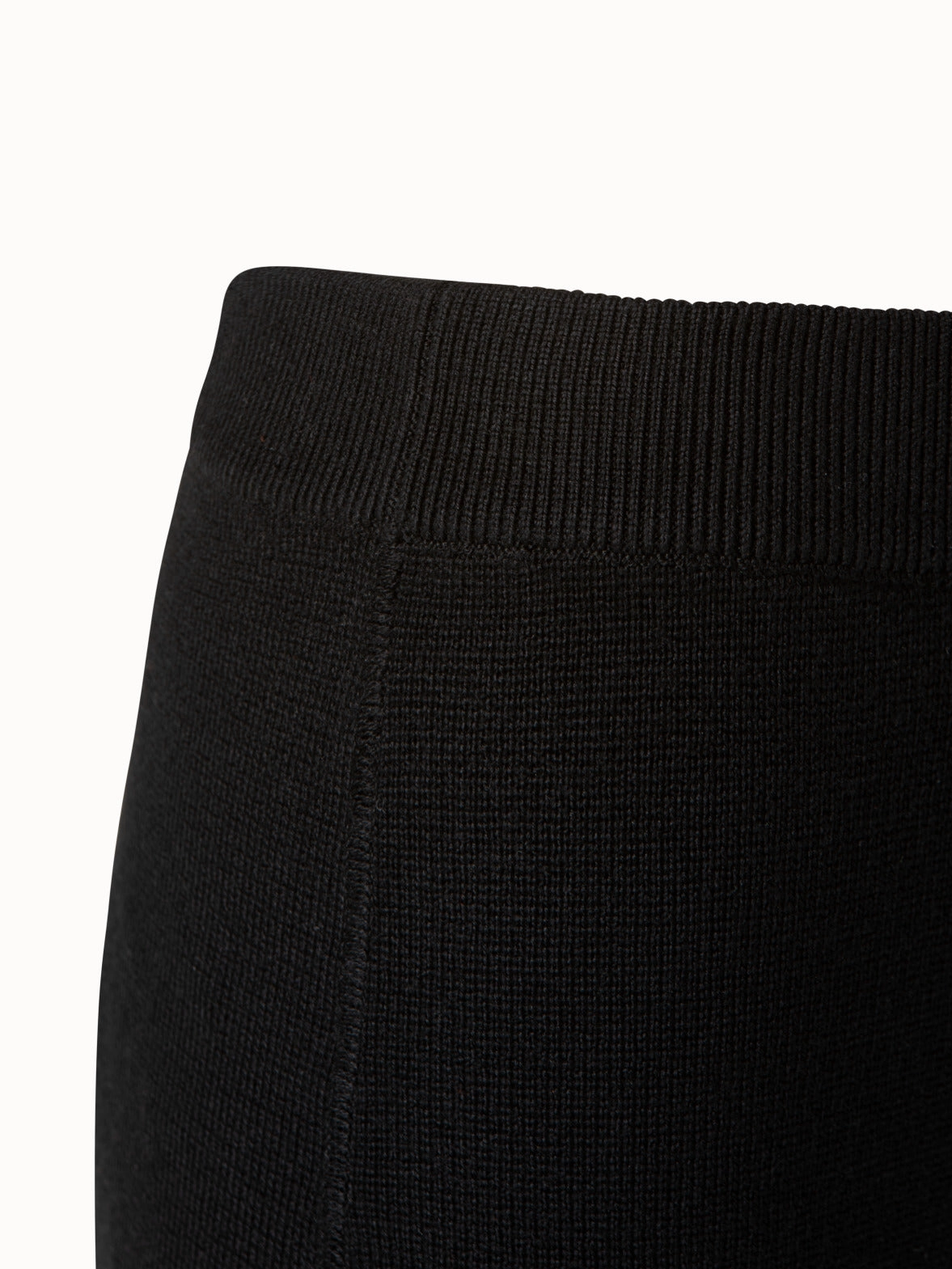 Wool Silk Knit Legging with Snap Detail